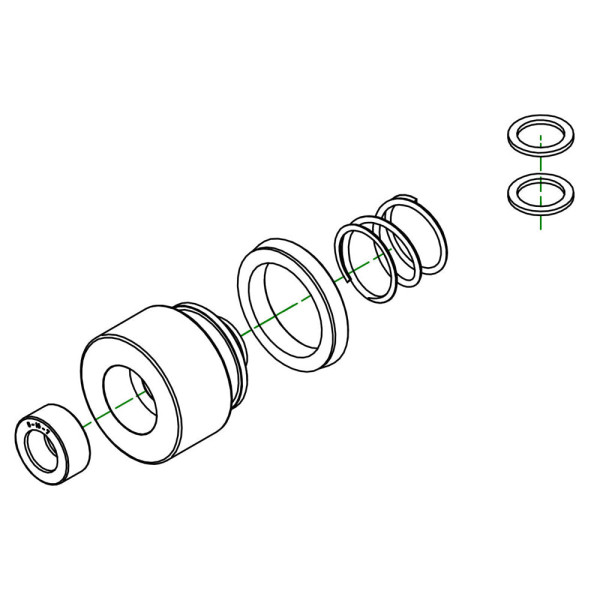 CNC Racing Cnc racing clutch slave cylinder Ø 30.5 mm repair kit for mv agusta